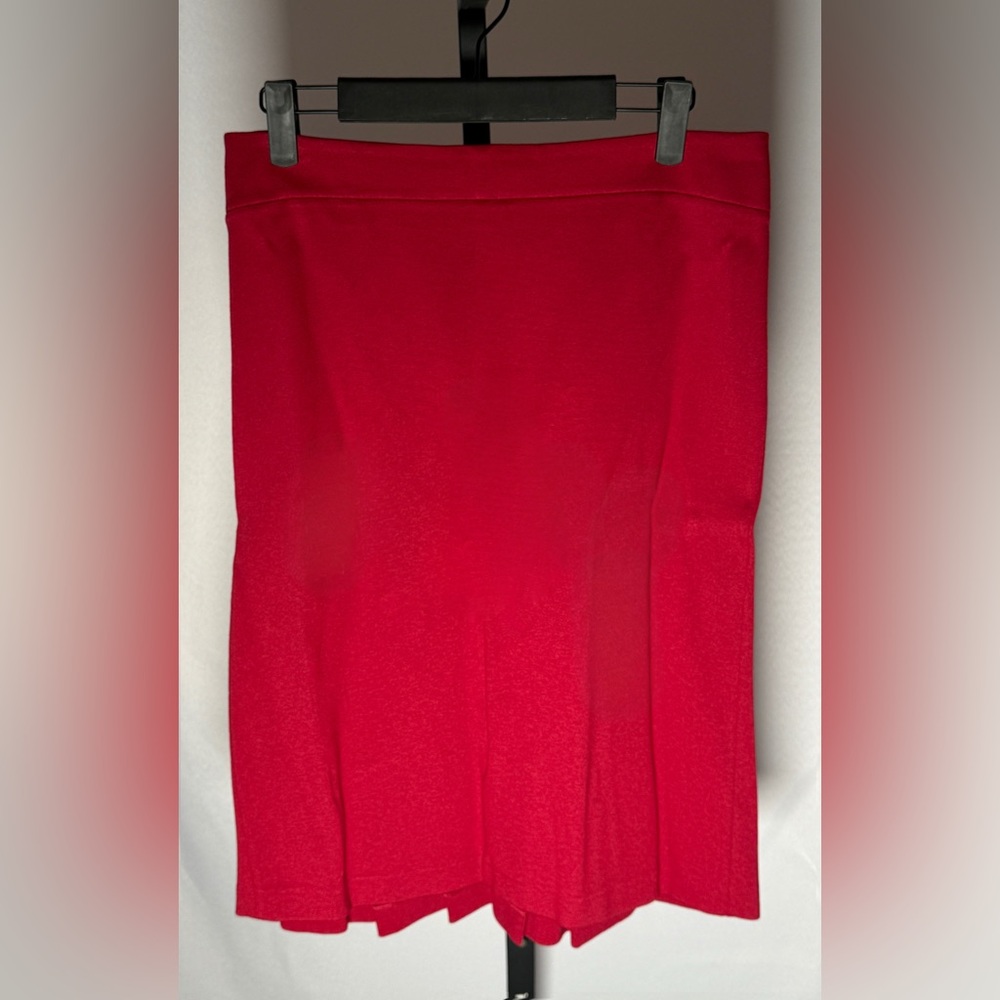 Elegant Red Women's Skirt